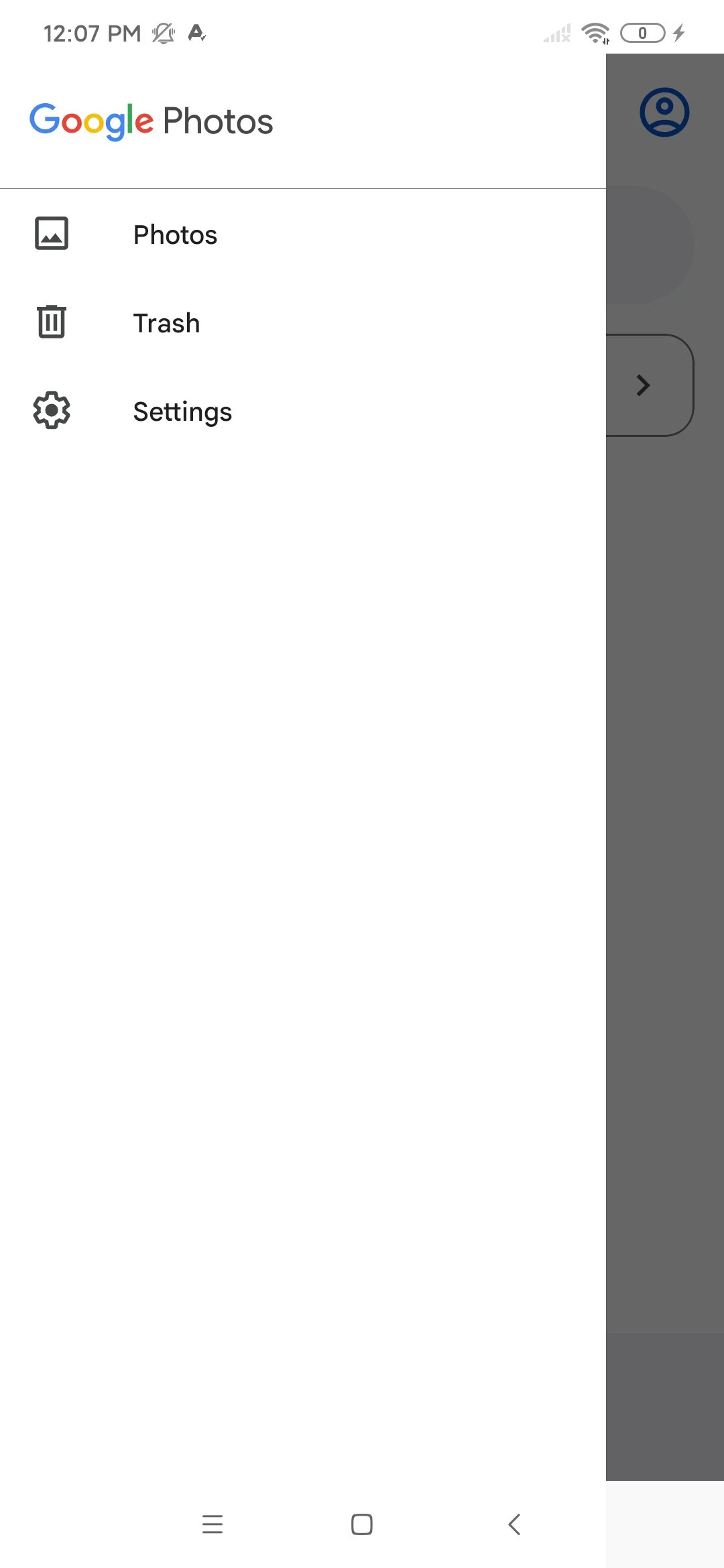 Google Photos screenshot
