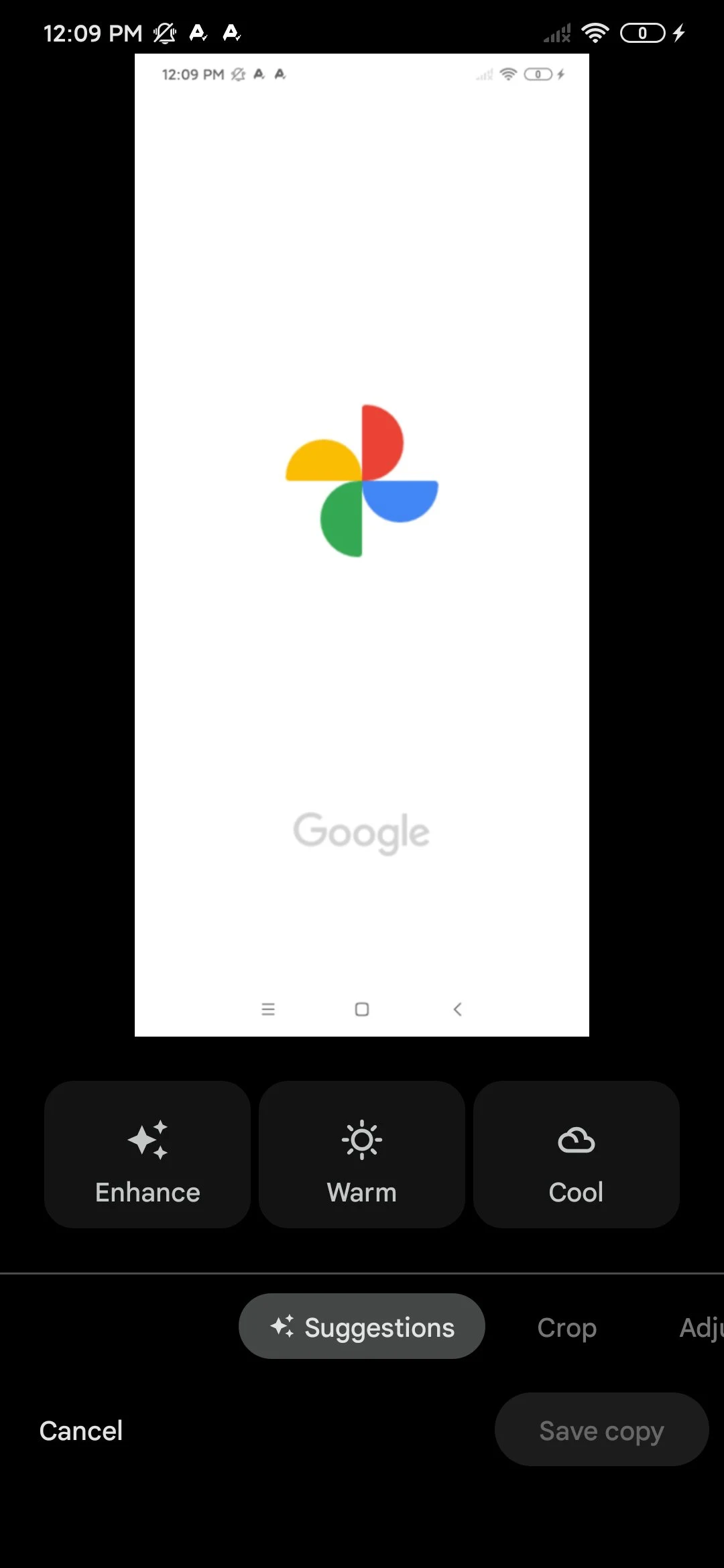 Google Photos screenshot