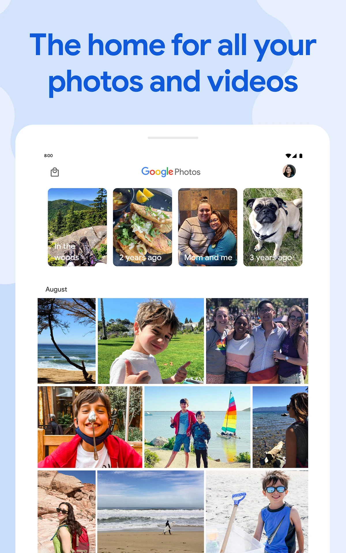 Google Photos screenshot
